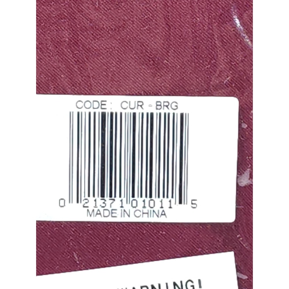 VTG Burlington Energy Saving Blackout Drapery Panels 5 Piece Burgundy 52"x84" - Picture 11 of 11